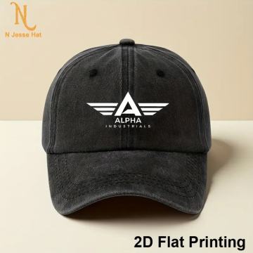 "ALPHA"Muška i ženska podesiva bejzbol kapa s ALPHA logom