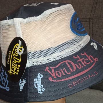 Bucket kapa Von Dutch (tamno plava sa plavim logom)