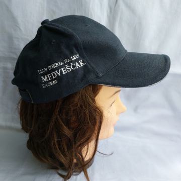 Kapa šilt KLUB HOKEJA NA KEDU MEDVEŠČAK-Zagreb. Novo. Mob