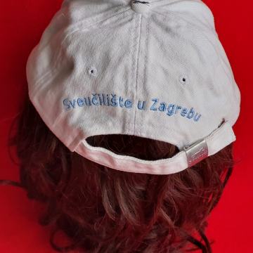 Kapa šilt SVEUČILIŠTE U ZAGREBU. Novo. Mob