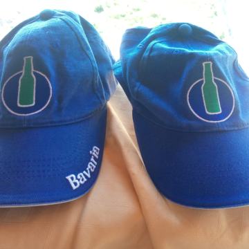 Kapa šilterica BAVARIA sa logom boce piva 2kom. obje za samo 7€