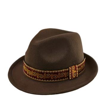 Muški vintage britanski formalni i ležerni cilindar od filca