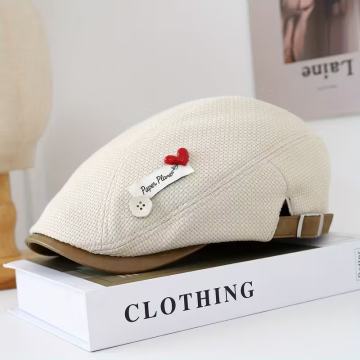 Nišna beretka, jesenska tanka kapa, veliki opseg glave, prozračna