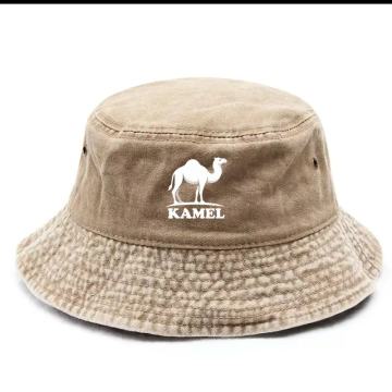 Ribarski šešir s printom devine tkanine, elegantna kapa