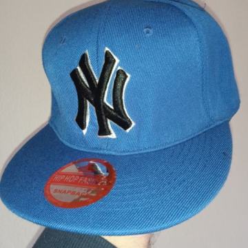 Šilterica NY ravan šilt (plava)