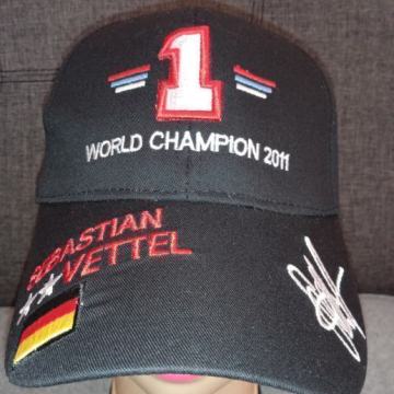 Šilterica Sebastian Vettel World Champion 2011 (black)
