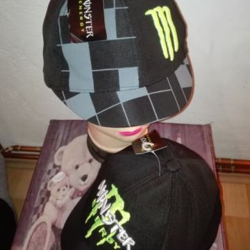 Šilterice 2 modela Monster Energy (kratak šilt)