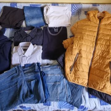 15 muških odjevnih predmeta - veličina S/M