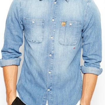 BARCELONA REPLAY traper denim košulja vel. S