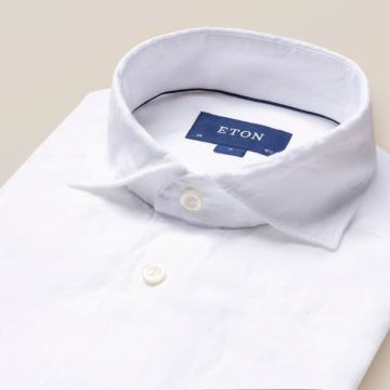 Eton bijela kosulja od lana