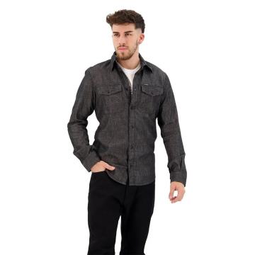 G-Star Marine slim fit košulja dugih rukava | antracit | M