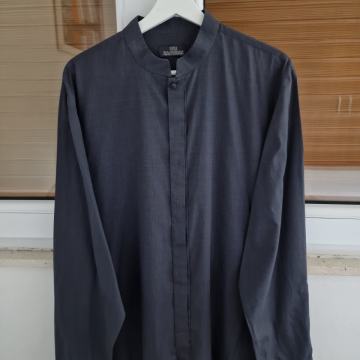 GENA TROGIR siva košulja dugi rukav (XL)