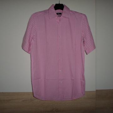 HUGO BOSS - Regular Fit orig. roza muška košulja vel.40
