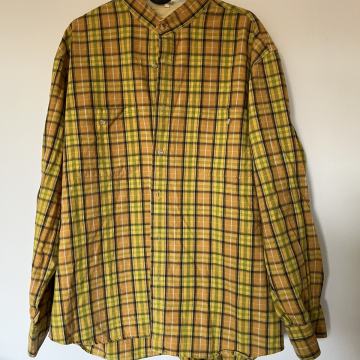Karirana žuta košulja vl.42   /TOTALNA ČISTKA