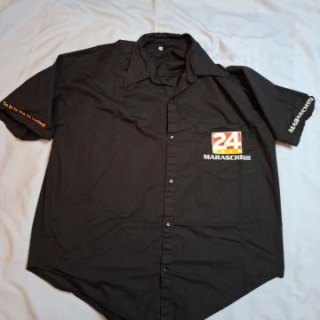 KOŠULJA. 24-SATA. Crna-nenošena. M-vel. Mob