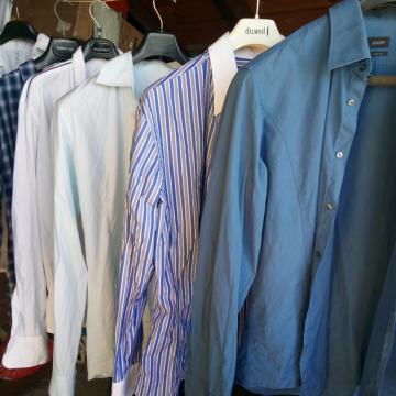 Košulje razne muške 100kom S M L XL očuvane i kao nove brend. košulja