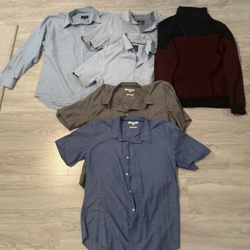 Košulje 5 komada, doslovno NOVO + majica u kompletu, poštarina gratis!