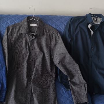 Lot od 4 muške košulje Slim Fit model