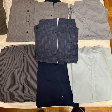 Lot muških košulja (7kom) XL