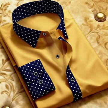 Nova modna muška proljetno/jesenska poslovna uska ležerna košulja