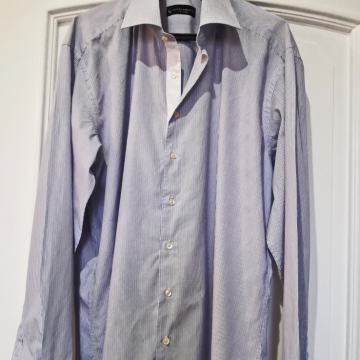 Muška košulja bijele i plave crte GALILEO PERFETTO broj  XL