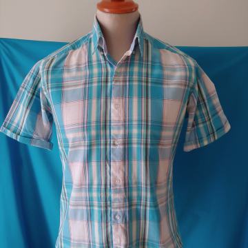 Muška košulja Galileo, kratki rukavi, vel. 39 / 40 ; M