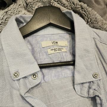 Muška košulja, kratki rukav, size L, Slim Fit