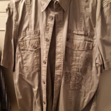 Muška košulja kratki rukav XL