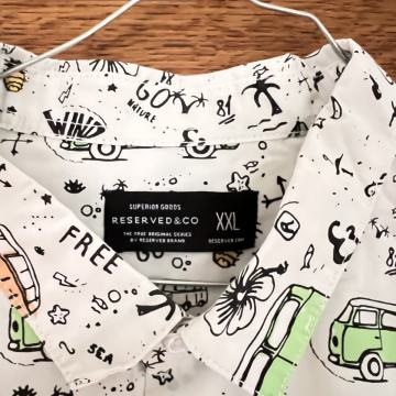 Muska Kosulja kratki rukavi Vintage Style xx