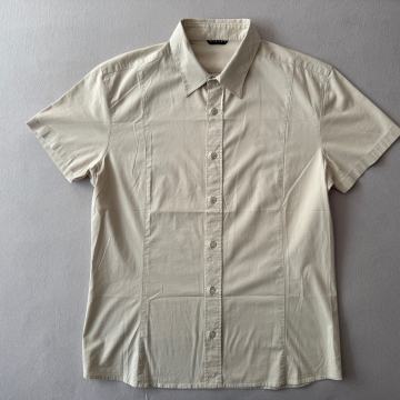 Muška košulja kratkih rukava Sisley bež L/XL