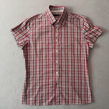 Muška košulja kratkih rukava Sisley karirana L/XL