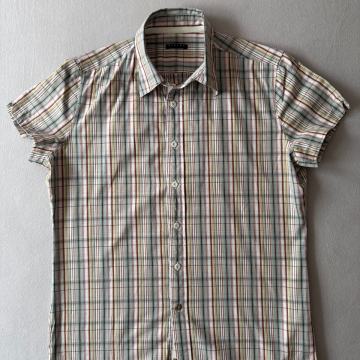 Muška košulja kratkih rukava Sisley karirana XXL