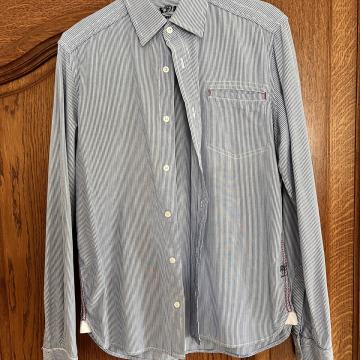 Muska Plava Karirana Kosulja  vel.M