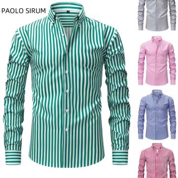 Muška prugasta košulja