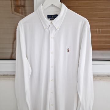 RALPH LAUREN bijela košulja dugi rukav (XL)