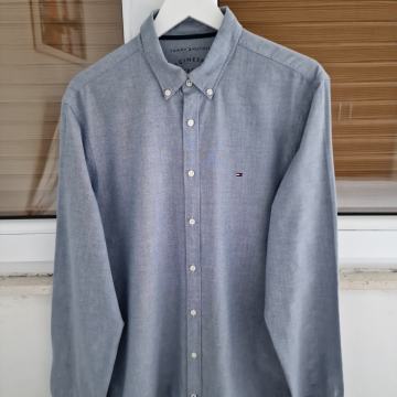 TOMMY HILFIGER plava košulja dugi rukav (L)