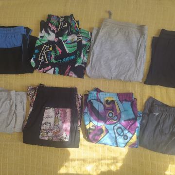 Hlače kratke "RAZNE" 8 kom