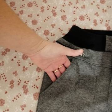 Kratke hlače sive boje