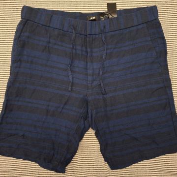 Pamuk/lan kratke 'H&M' hlače