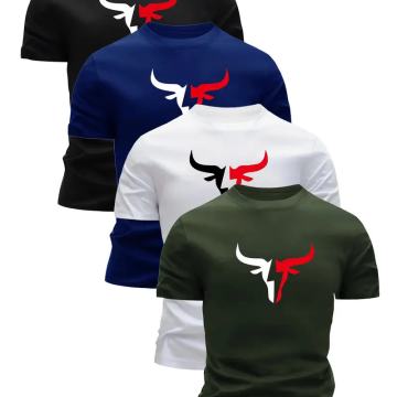 4 kom=20 eura Muške lagane brzosušeće sportske majice kratkih rukava