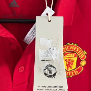 Adidas Man Utd muska majica s kragnom