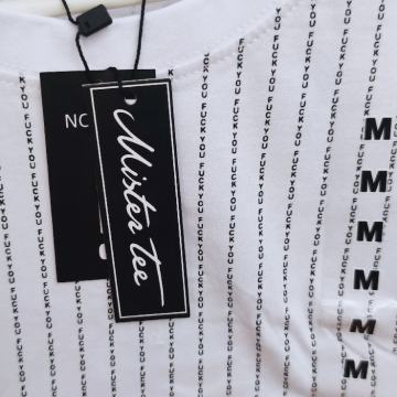 Nova bijela Mister Tee muška majica