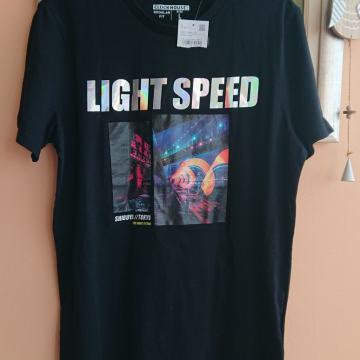 Crna muška majica vel. L, NOVO