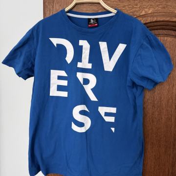 DIVERSE Majica Kratkih Rukava Plava vel.M