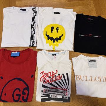 Gucci Balenciaga Versace Louis Vuitton Majice LOT 6 kom