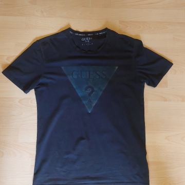Guess crna muška majica kratkih rukava