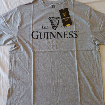 guinness, t-shirt, L, licencirani proizvod