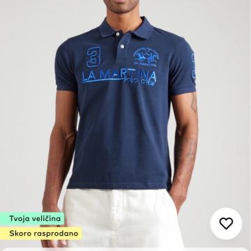 La martina muska majica Novo prilika