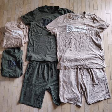 LONSDALE KOMPLETI vel L i XL ( zelena i bež )