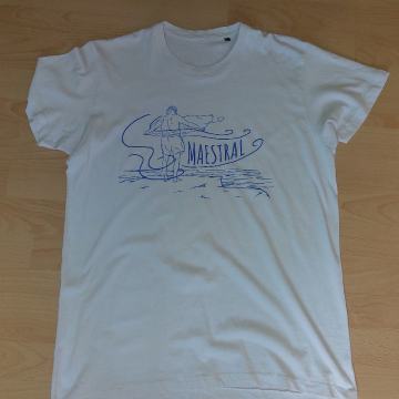 NOVO Maestral muška bijela majica kratkih rukava